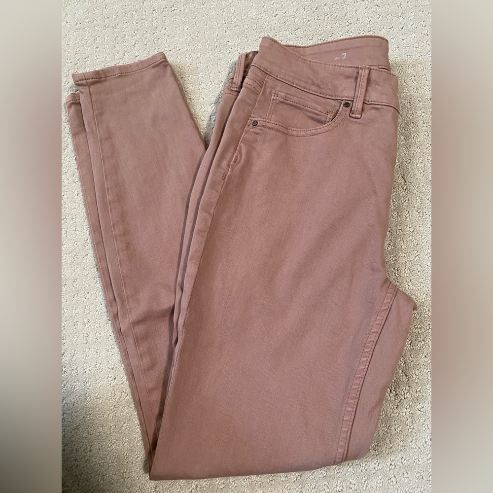 The skinny ankle size 2 mauve